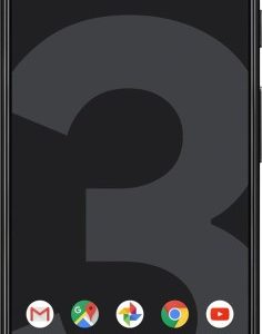 Verizon Wireless Google Pixel 3 64GB Smartphone, Just Black