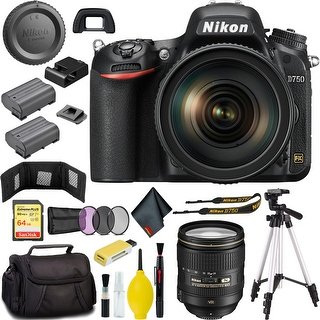 Nikon D750 DSLR Camera with 24-120mm Lens Bundle (Master Bundle)