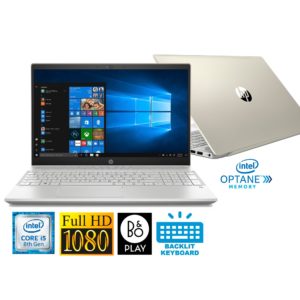 HP Pavilion 15.6" Full HD Laptop with Intel i5-8250U 8GB 1TB HDD & B&O Play (Refurbished)