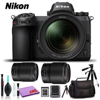 Nikon Z 7 Mirrorless Digital Camera with 24-70mm Lens (Intl Model) (Platinum Kit)